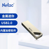 朗科USB2.0 优盘U326 全金属闪存盘 直插式小巧迷你U盘 32GB