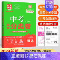 中考分类卷:语文 九年级/初中三年级 [正版]2024版陕西省中考真题分类卷语文数学英语物理化学政治历史全套含2023真