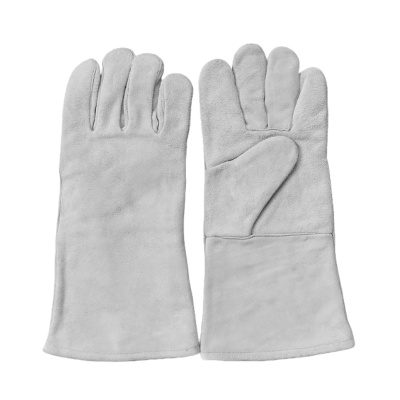 铁洋 电焊手套 双层牛皮33CM灰色 双