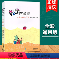 [正版]数学在哪里(小学六年级下册)数学阅读 知识学习 小学数学阅读读物 小学生课外阅读书籍 小学生数学辅导阅读