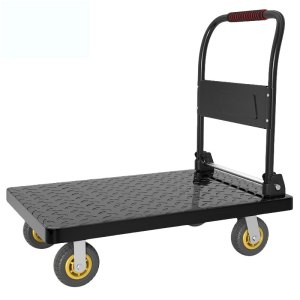 鑫睿辉 重型钢板小推车 载重2400斤6寸轮 台