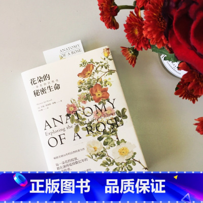 [正版]花朵的秘密生命 以花朵为主题的自然科普读物 深入剖析近200种花朵不为人知 生存与演化