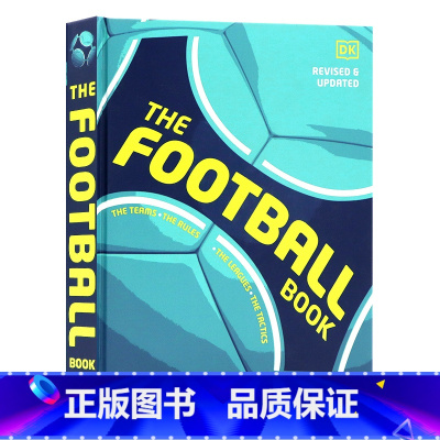 [正版]DK出品 足球手册英文原版 The Football Book 足球指南足球历史从世界杯冠军到足球技能和技巧精