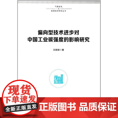 偏向型技术进步对中国工业碳强度的影响研究(气候变化与能源经济研究丛书) 王班班 人民出版社 正版书籍