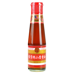 崔字牌小磨香油 传统水代法香油 纯芝麻油 218mL 中华老字号 3瓶