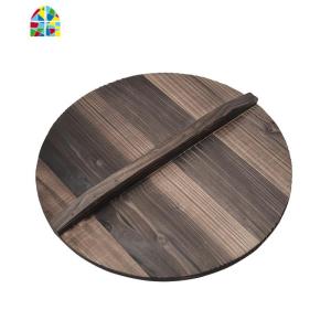 炒锅天然杉木锅盖手工木头锅盖木锅盖32cm34cm36cm家用 FENGHOU 直径32cm