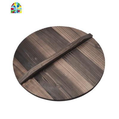 炒锅天然杉木锅盖手工木头锅盖木锅盖32cm34cm36cm家用 FENGHOU 直径32cm