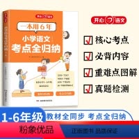 小学语文考点全归纳[全一册] 小学通用 [正版]小学语文考点全归纳全一册三四五六年级小升初重点难点考点同步练习真题分类知