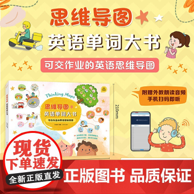 思维导图英语单词大书 可交作业的英语思维导图