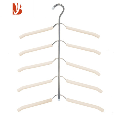 三维工匠多层省空间衣架家用防滑衣服挂多T恤收纳魔术衣撑子