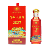 茅台酒股份出品 百姓小康酒2020 酱香型白酒53度 500ml单瓶装