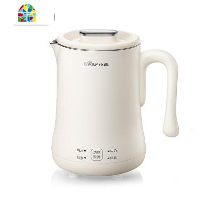 小熊电热烧水壶家用便携式小型自动保温一体小容量恒温 ZDH-A06H1 FENGHOU 浅黄色