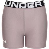 安德玛(under armour)运动中裤透气速干轻便女4向弹力修身设计