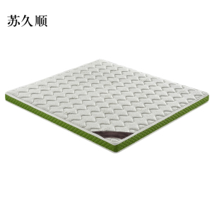 苏久顺椰棕床垫家用棕垫18cm竹纤维(0胶水天然椰棕+软硬两用+全拆洗)1200mm*2000mm