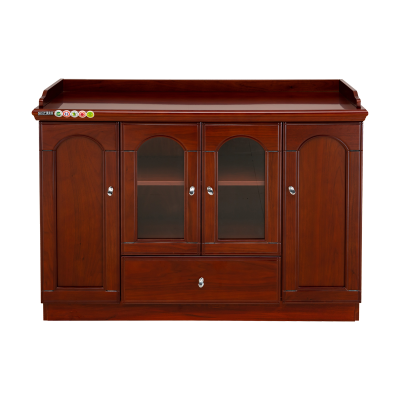 科朔 文件柜茶水柜四门柜资料柜木质办公室茶水柜KS-C0112