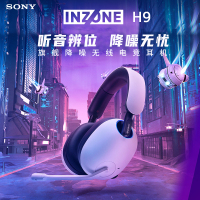 索尼(SONY) INZONE H9 WH-G900N旗舰降噪无线电竞耳机 PS5游戏好搭档 白色