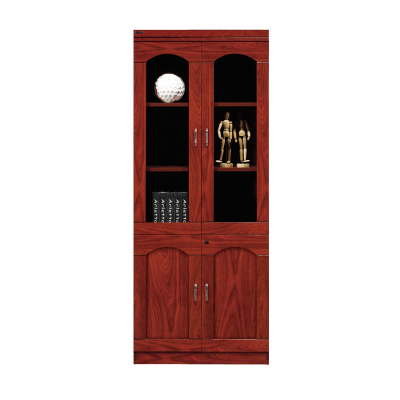 合祥源 油漆系列文件柜资料柜木质中两门文件柜 900*400*2000mm/组