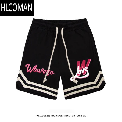 HLCOMAN美式新款潮牌高街篮球速干男生休闲夏季短裤宽松运动裤五分裤球裤