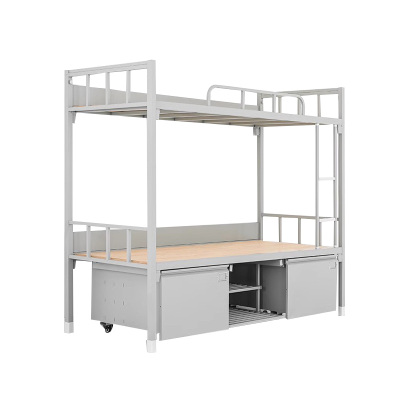 铭威盾制式上下铺钢制铁架高低床宿舍床铁艺组合床14式双层床