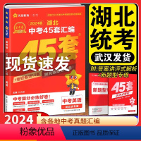 [英语]中考45套汇编 湖北省 [正版]2024版湖北中考45套汇编英语 湖北专版金考卷特快专递湖北省中考模拟题原创题试