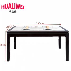 华立伟餐桌1.3m张