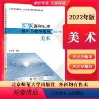 [正版]2024当天发货新版课程标准解析与教学指导2022年版 美术 尹少淳主编 小学初中通用 北京师范大学出版社