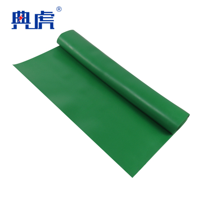 典虎 绝缘胶皮 绿色3mm*1m*1m 平方米