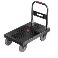 新运 拉货搬运手推车家用便携板车折叠平板拖车取快递手拉车轻便 个