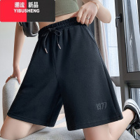 YIBUSHENG运动短裤女季薄款2024新款五分裤学生跑步港味休闲中裤