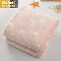 毯子法兰绒办公室午睡毯法兰绒儿童小毛毯被子单人薄款夏季空调毯 三维工匠