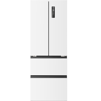 美菱冰箱 BCD-366WP9CX-白收纳师366升法式多门四开门家用风冷无霜变频一级节能低噪净味冰箱