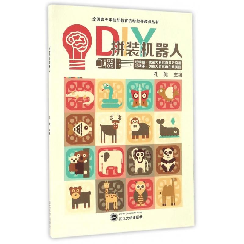正版新书]DIY拼装机器人/全国青少年校外教育活动指导教程丛书孔