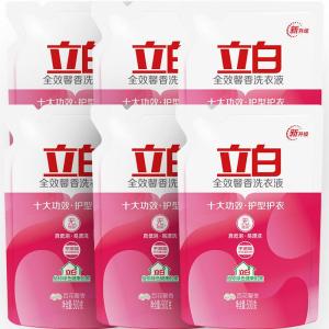 立白[500g*6袋]全效馨香洗衣液手洗机洗 [补充装]