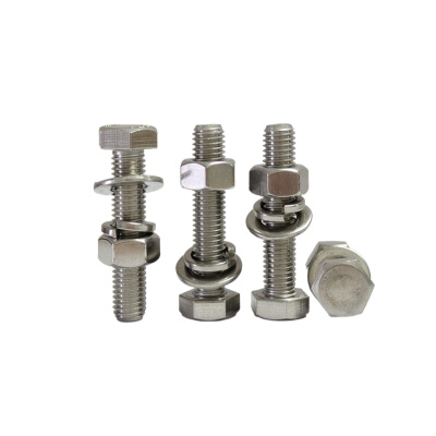 清玖熙月 不锈钢外六角螺栓组合4.8级 M10×50(50套/包) 包