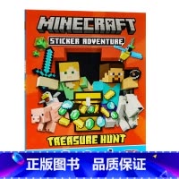 [正版]我的世界贴纸冒险书 宝藏猎人 英文原版 Minecraft Sticker Adventure Treasur