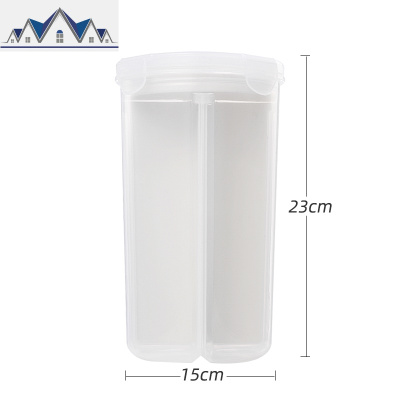 五谷杂粮密封罐家用厨房食品分隔储物罐装豆子分格收纳罐收纳盒 三维工匠