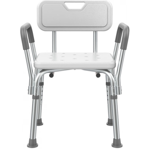 恒 生 防 护适老化助浴椅老人洗澡椅淋浴椅沐浴椅铝合金防滑浴室洗澡淋浴椅子 1202A洗澡椅