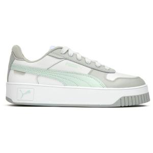 彪马(Puma)女款经典百搭休闲板鞋白色皮革运动鞋青春潮流 LaceUp