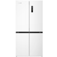 格力十字对开门冰箱 535L 自由零嵌 双通道散热 BCD-535WGNCL2SPBCA典雅白