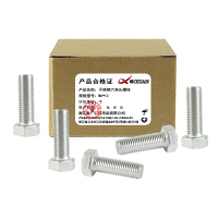 昡 不锈钢六角头螺栓 M6*12 个