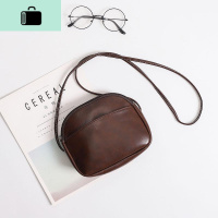 日系软皮ins学生小包夏季女迷你复古百搭简约森系单肩斜挎包包NEW LAKE女斜挎包