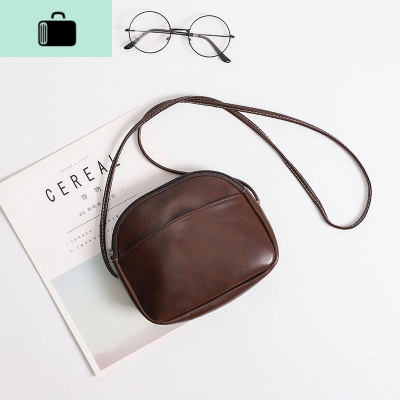 日系软皮ins学生小包夏季女迷你复古百搭简约森系单肩斜挎包包NEW LAKE女斜挎包