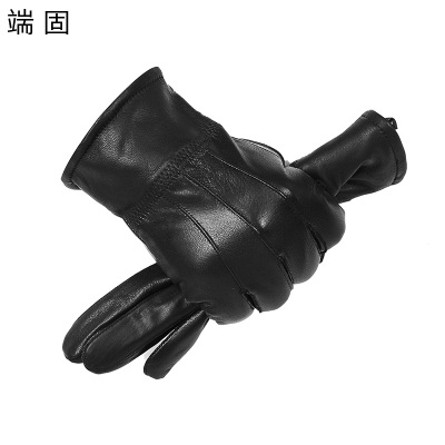 端固 加绒羊皮男女款防寒手套整皮盒装YH12/双