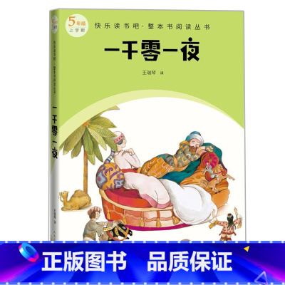 一千零一夜 [正版]一千零一夜快乐读书吧·整本书阅读丛书语文五年级上册配套阅读图书精选精编精校名师领读版本精良