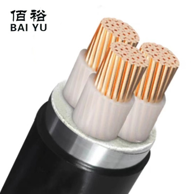 佰裕 铜芯电缆 ZC-YJV 0.6/1KV 4*70 米