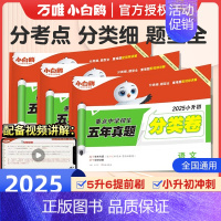[一刷查漏补缺]语文+数学+英语:3本 小学升初中 [正版]2025小升初分类卷人教版重点中学招生五年真题星空分类卷语文