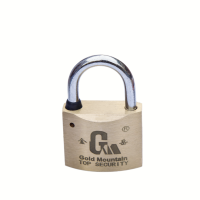 金岳 TR35-21 塑钢锁芯 28*35*17.5mm铜梅花锁(计价单位:个)黄色