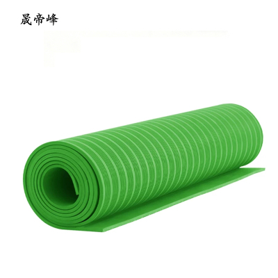 晟帝峰 绝缘橡胶垫 绿条纹 1m*1m*厚3mm耐压5kv 平方米