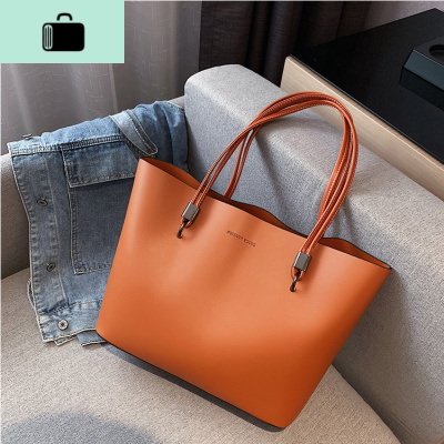 大包包女2020新款潮韩版百搭单肩包大容量学生托特包通勤手提女包NEW LAKE女士单肩包