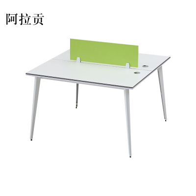 阿拉贡办公桌办公室职员桌2/4人办公家具屏风隔断电脑办公桌椅组合